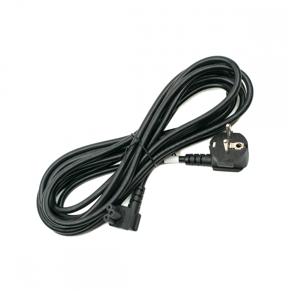 Кабел за Захранващ Адаптер 3 pin 5m - 3x0.75mm Quality cable CЕЕ7/7