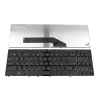 Клавиатура за ASUS K50 K60 K70 P50 X5DC K72 Черна с Рамка US с КИРИЛИЦА