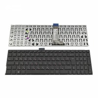 Клавиатура за ASUS K555 X555 BLACK WITHOUT FRAME UK С КИРИЛИЦА