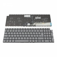 Клавиатура за Dell Inspiron 15 3510 5510 Inspiron 16 7610 Gray UI с КИРИЛИЦА