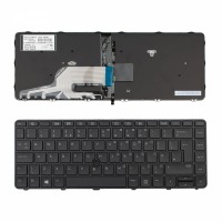 Клавиатура за HP 430 G3 430 G4 440 G3 440 G4 640 G2 645 G2 Black Frame Black UK