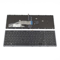 Клавиатура за HP ZBook 15 G3 ZBook 17 G3 Dark Gray Frame Black US