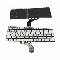 Клавиатура за HP Pavilion 250 G7 255 G7 15-DA Silver Without Frame Backlit