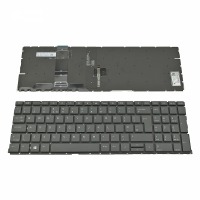 Клавиатура за HP ProBook 450 G8 450 G9 Black Without Frame, Backlit UK