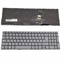 Клавиатура за Lenovo IdeaPad S340-15API S340-15IIL Gray Without Frame Backlit