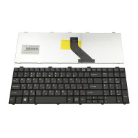 Клавиатура за Fujitsu Lifebook AH512 AH530 AH531 Black US с КИРИЛИЦА