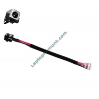 DC Power Jack PJ563 5.5x2.5mm ASUS K55 K55A U57 U57A With Cable