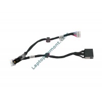 DC Power Jack Lenovo B50-45 UMA Square Tip with cable (J185* J187*) 13 см