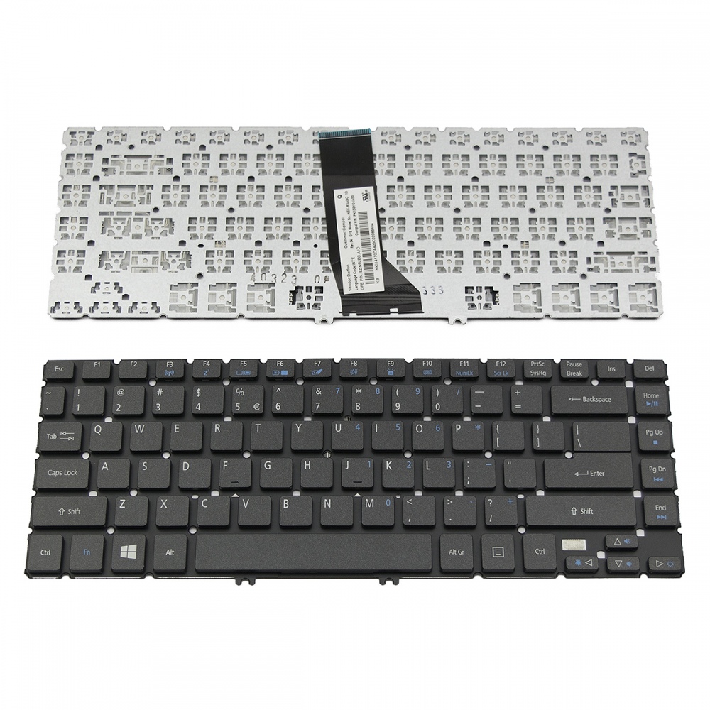 Клавиатура за Acer Aspire R7-571 R7-571G R7-572G BLACK WITHOUT FRAME US