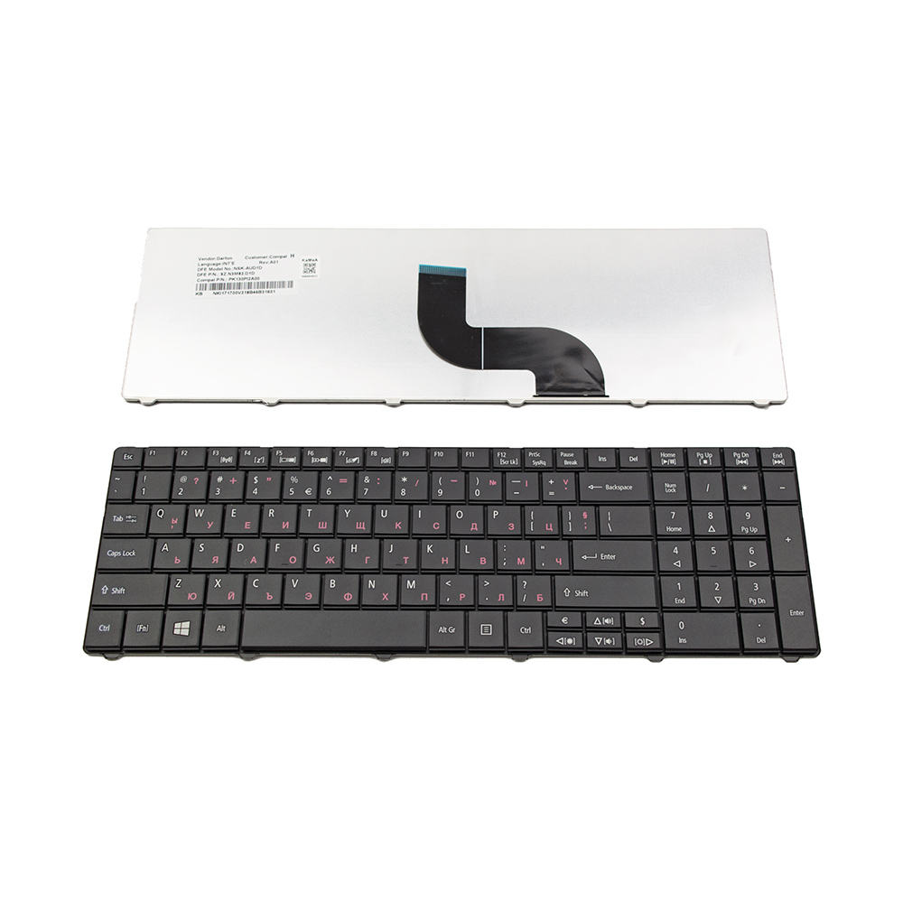 Клавиатура за Acer TravelMate 5335 5344 5735 5740 5740G 5744 US с КИРИЛИЦА