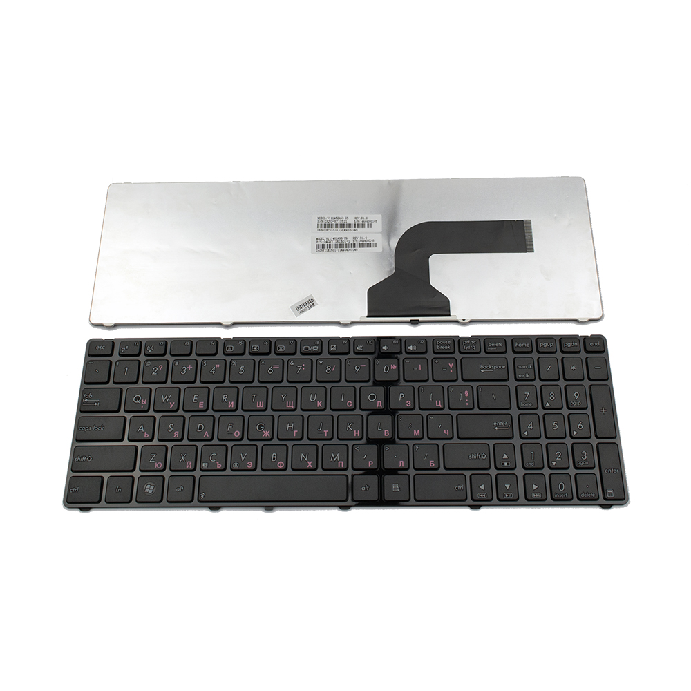 Клавиатура за ASUS G72 G73 F50 F70SL K52 K52J Black Frame с КИРИЛИЦА