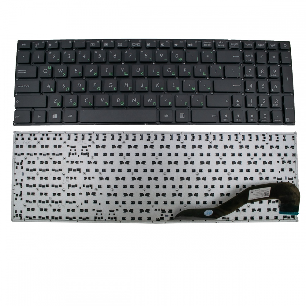 Клавиатура за ASUS A540 F540 K540 R540 X540 BLACK WITHOUT FRAME US (SMALL