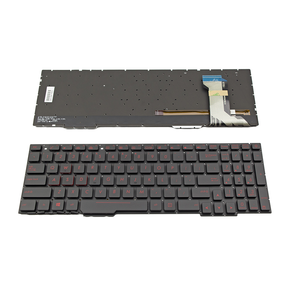 Клавиатура за ASUS GL553 GL753 ZX553VD FX553VD FX753VD Black US