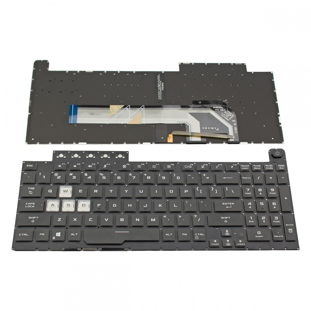 Клавиатура за ASUS TUF Gaming FA506 FX506 Black Without Frame US