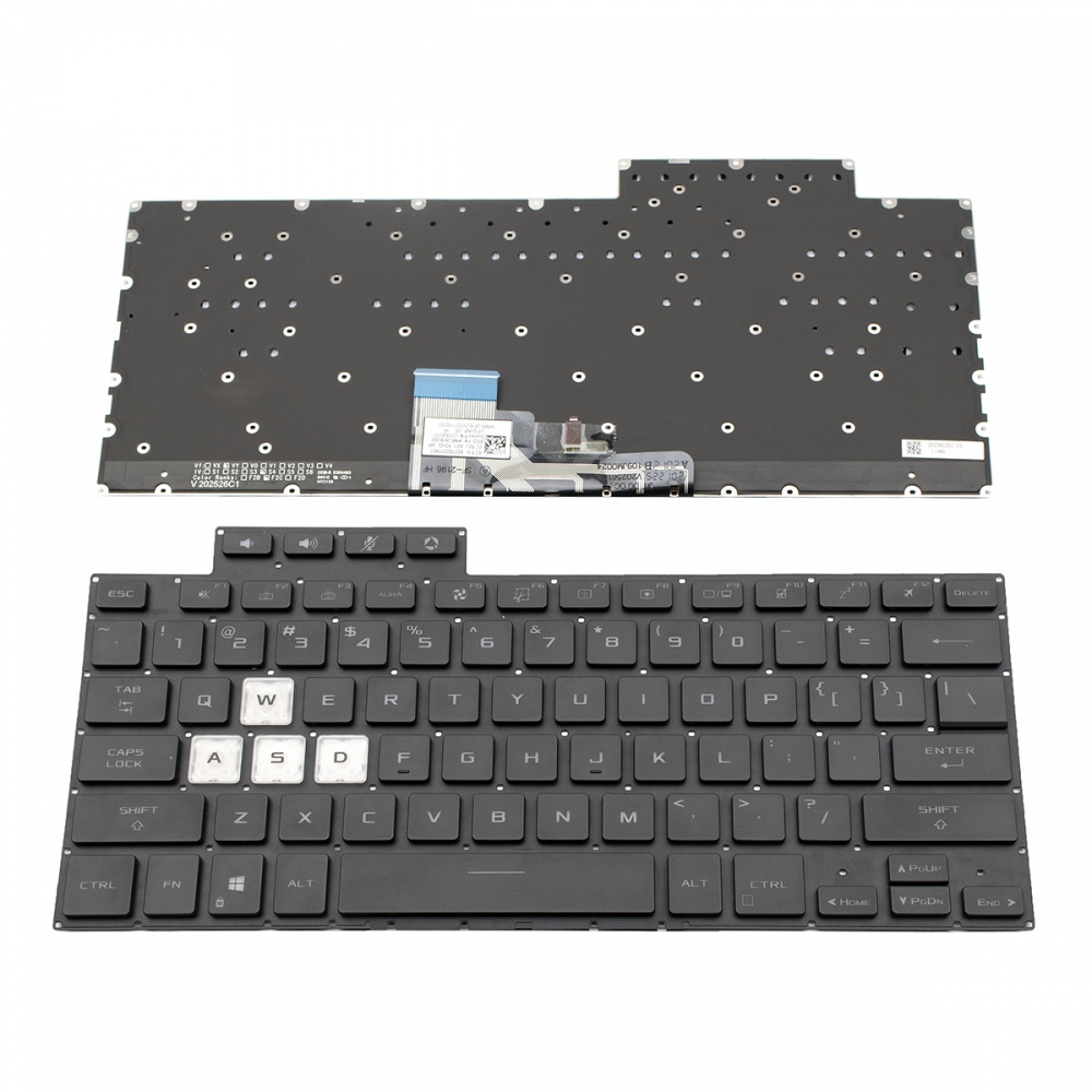Клавиатура за ASUS TUF Dash F15 FX516 FA516 FX516PR FX516P Black US