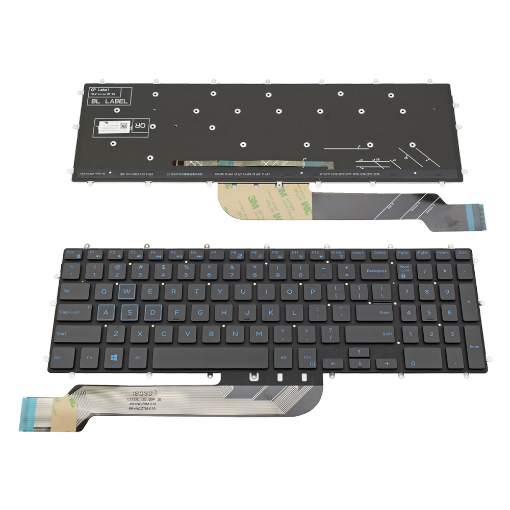 Клавиатура за Dell Inspiron 5567 5570 5575 7566 7599 G3-3579 G3-3779 US