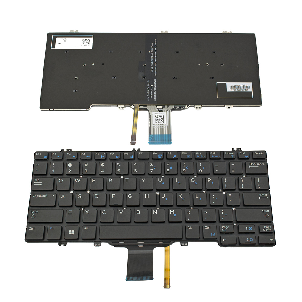 Клавиатура за Dell Latitude 5280 5289 5290 7280 7380 US Black Without Frame