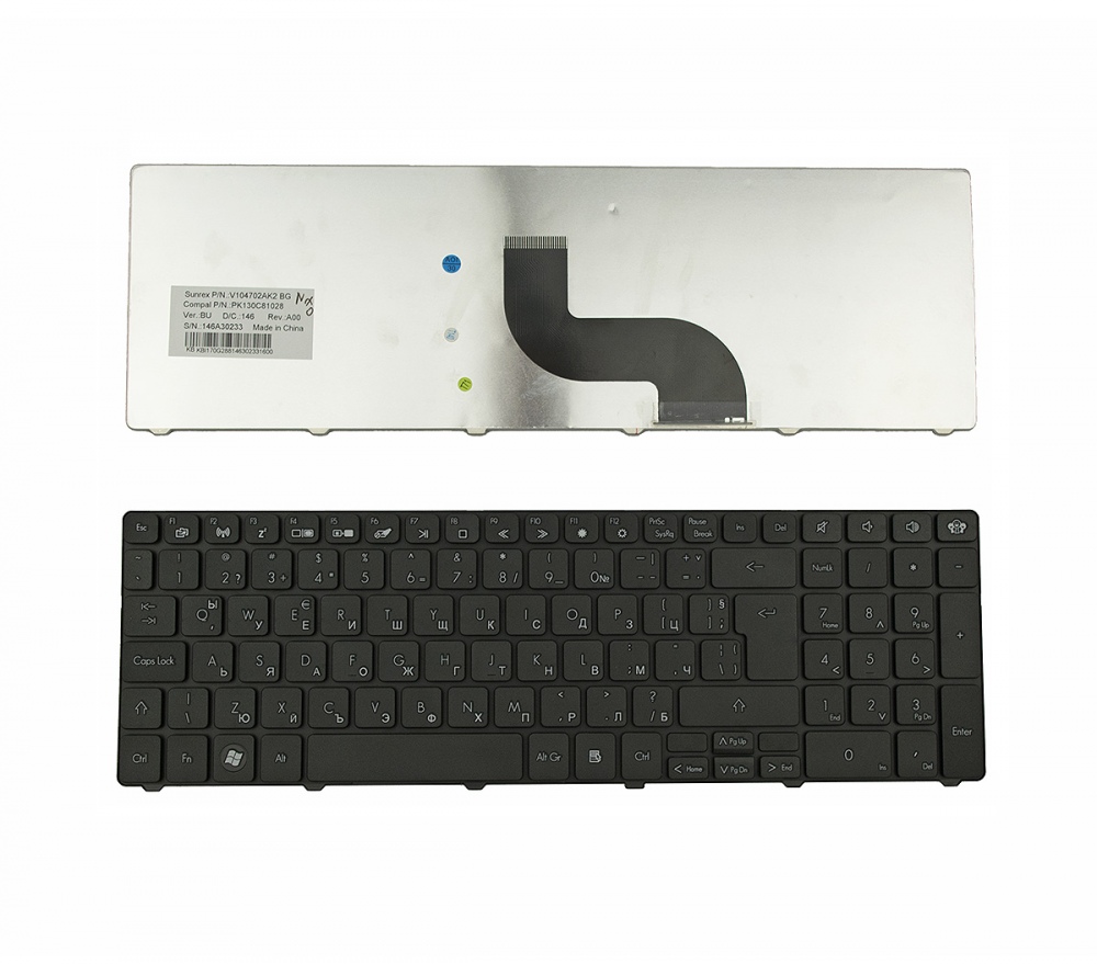 Клавиатура за Packard Bell LM82 LM85 LM86 LM87 TM80 TM81 TM82 TM83 с КИРИЛИЦА