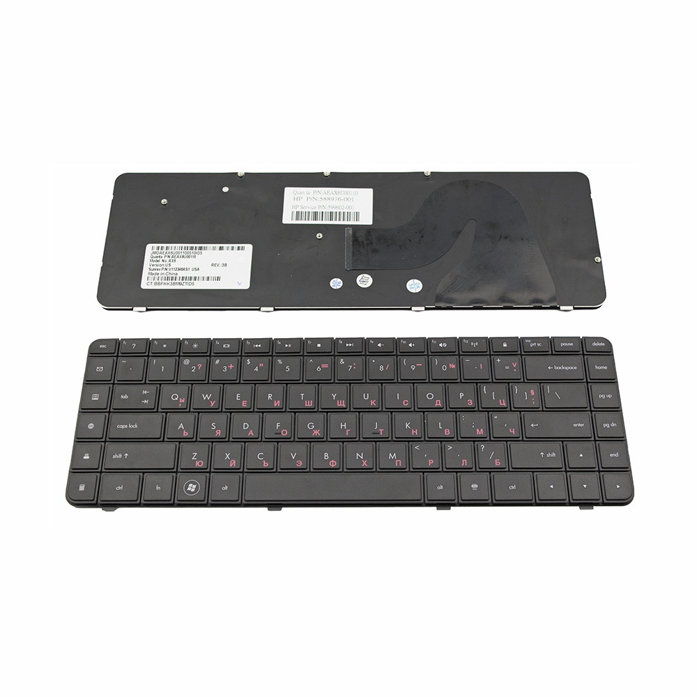Клавиатура за HP G62 Compaq Presario CQ62 CQ56 CQ56-100 US BLACK с КИРИЛИЦА