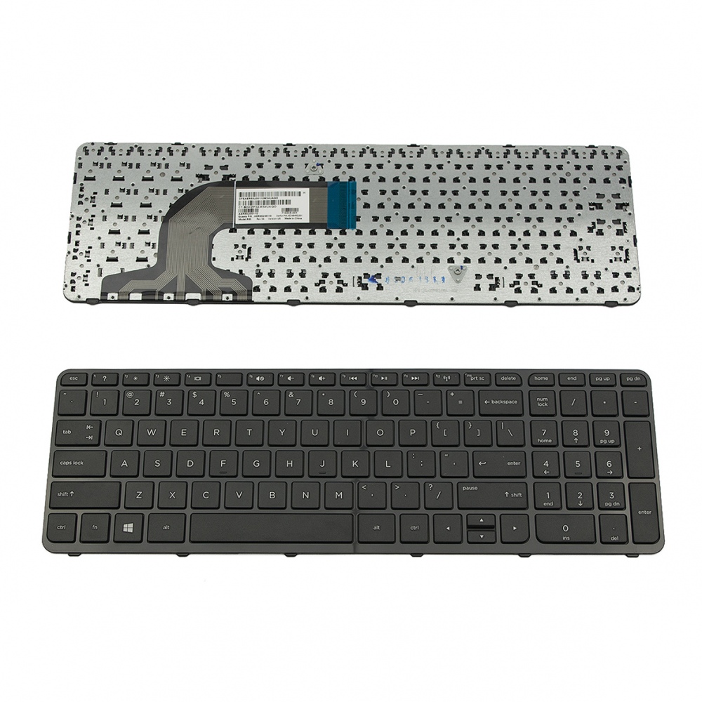 Клавиатура за HP Pavilion 15-e 15-n 15-r HP 250 G3 GLOSSY FRAME BLACK US