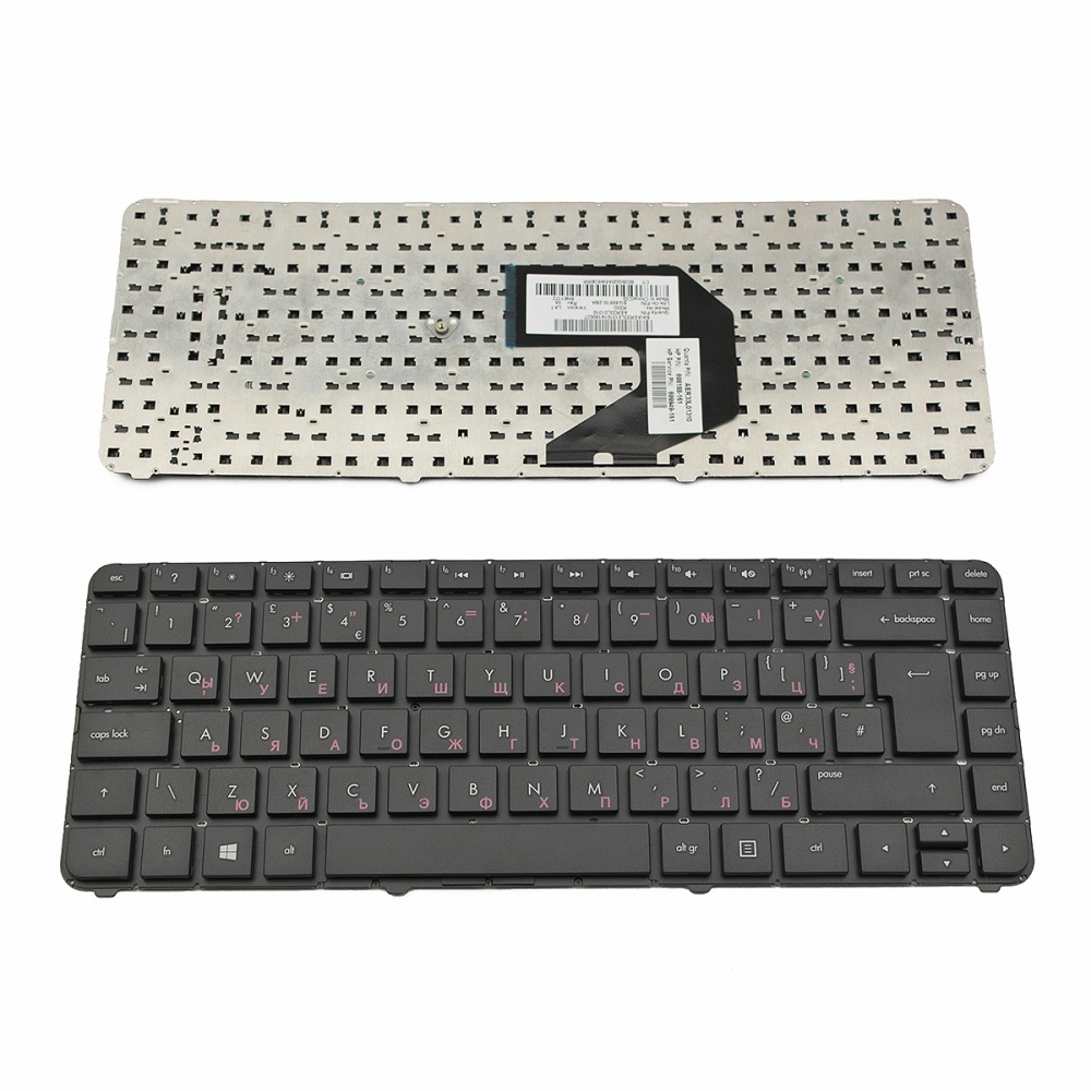 Клавиатура за HP Pavilion G4-2000 BLACK WITHOUT FRAME UK с КИРИЛИЦА
