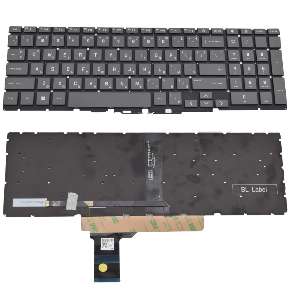 Клавиатура за HP Victus 16 16-D 16-d0013dx ?16-d0030 16t-d000 Black Without