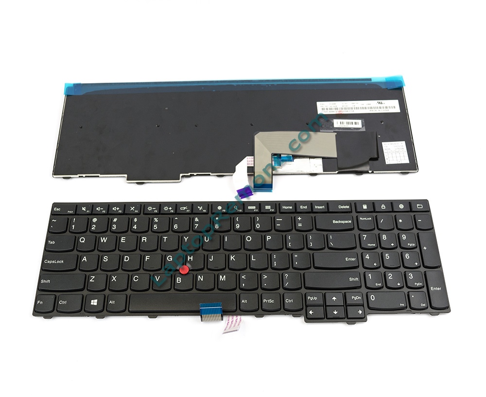 Клавиатура за Lenovo ThinkPad E531 E540 T540 T540p W540 Black FRAME Black US