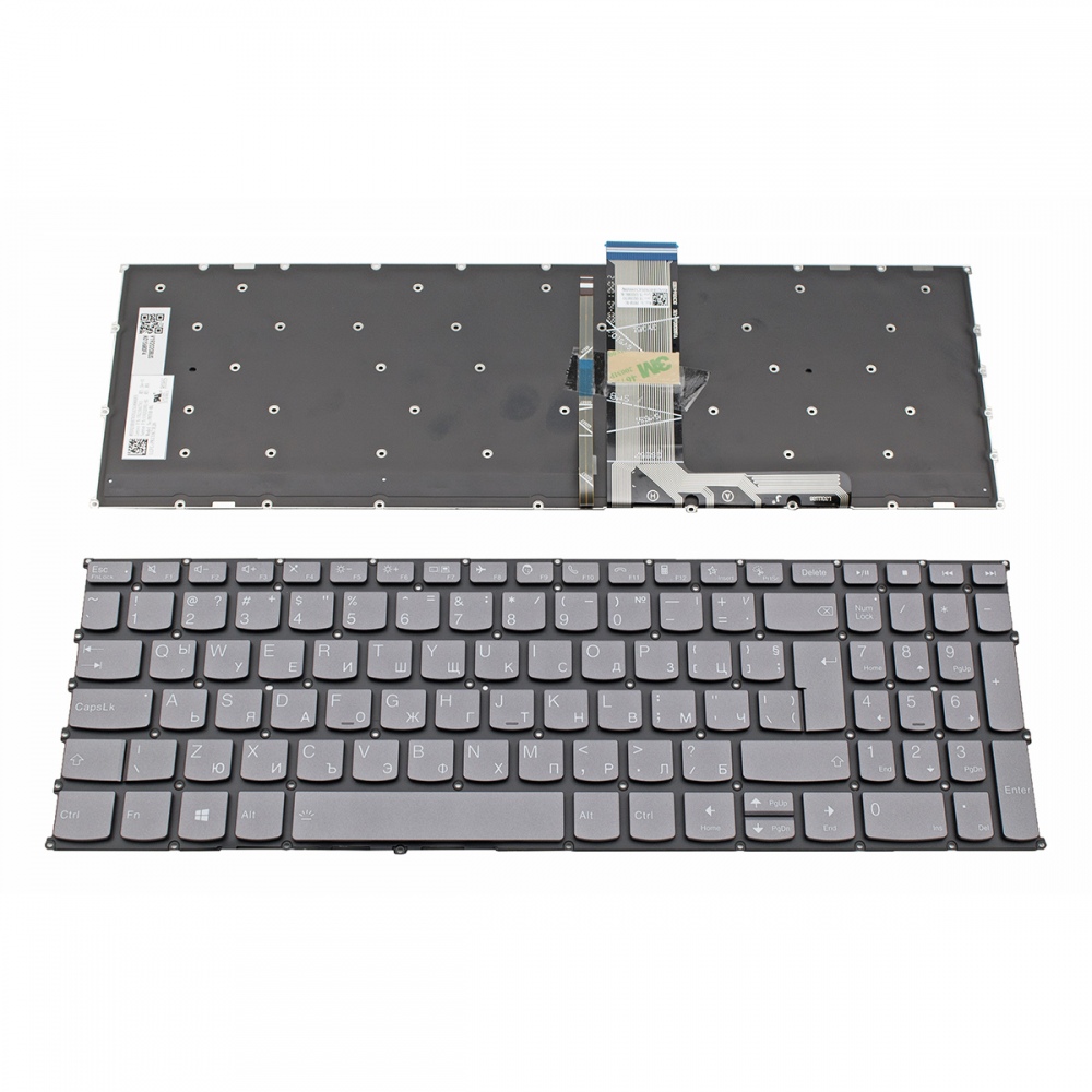 Клавиатура за Lenovo Thinkbook 15 G2 15 G3 15P G2 V15 G2  Gray UI С КИРИЛИЦА