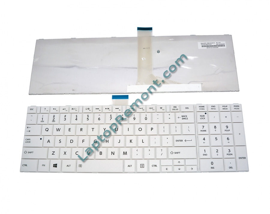 Клавиатура за Toshiba Satellite C850 C870 L850 L870 P850 WHITE US/UI