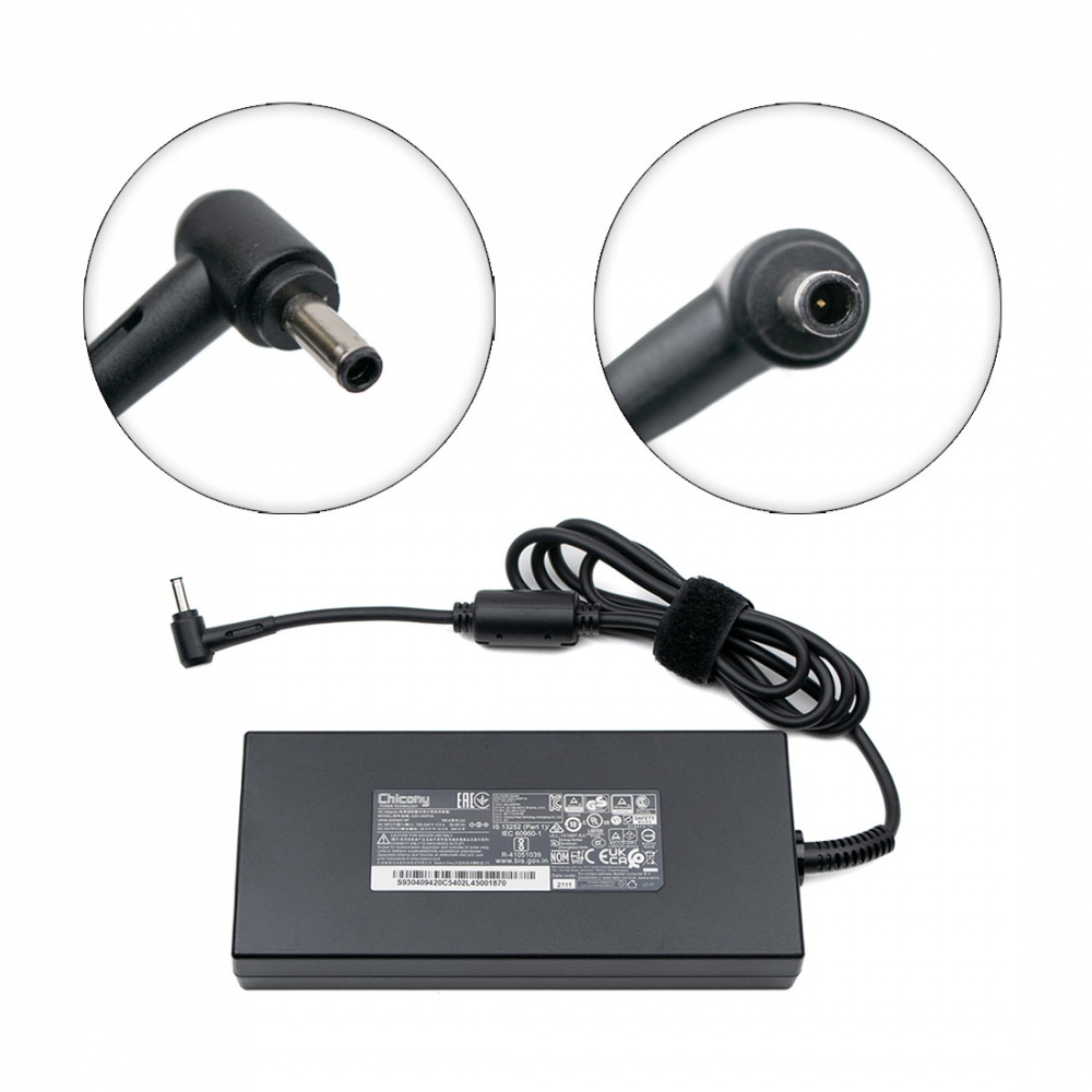 AC Adapter Chiconi (MSI) Notebook 20V 12A 240W (4.5x3.0x0.7) 3 prong (PC) -