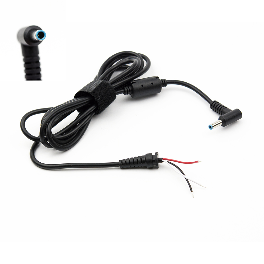 Кабел QUALITY (2) DC CORD 4.5x0.7x3.0mm (HP) Blue tip - 65W