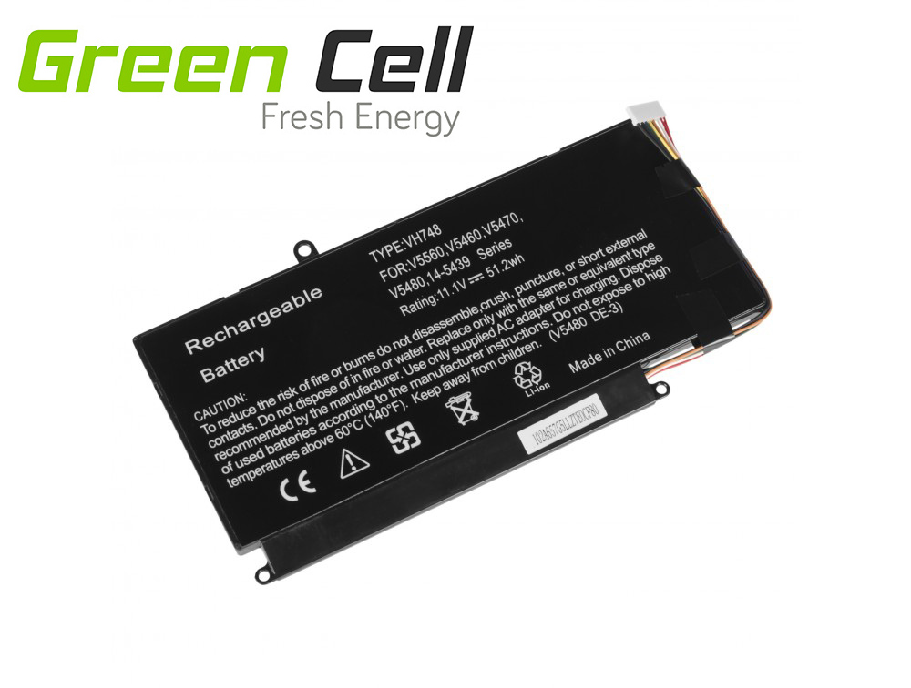 Батерия Green Cell за Dell Vostro 5470 5480 5560
