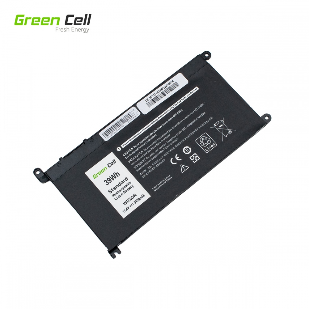 Батерия Green Cell за Dell Inspiron 13 5368 5378 5379 7368 7378 Inspiron 15 5565