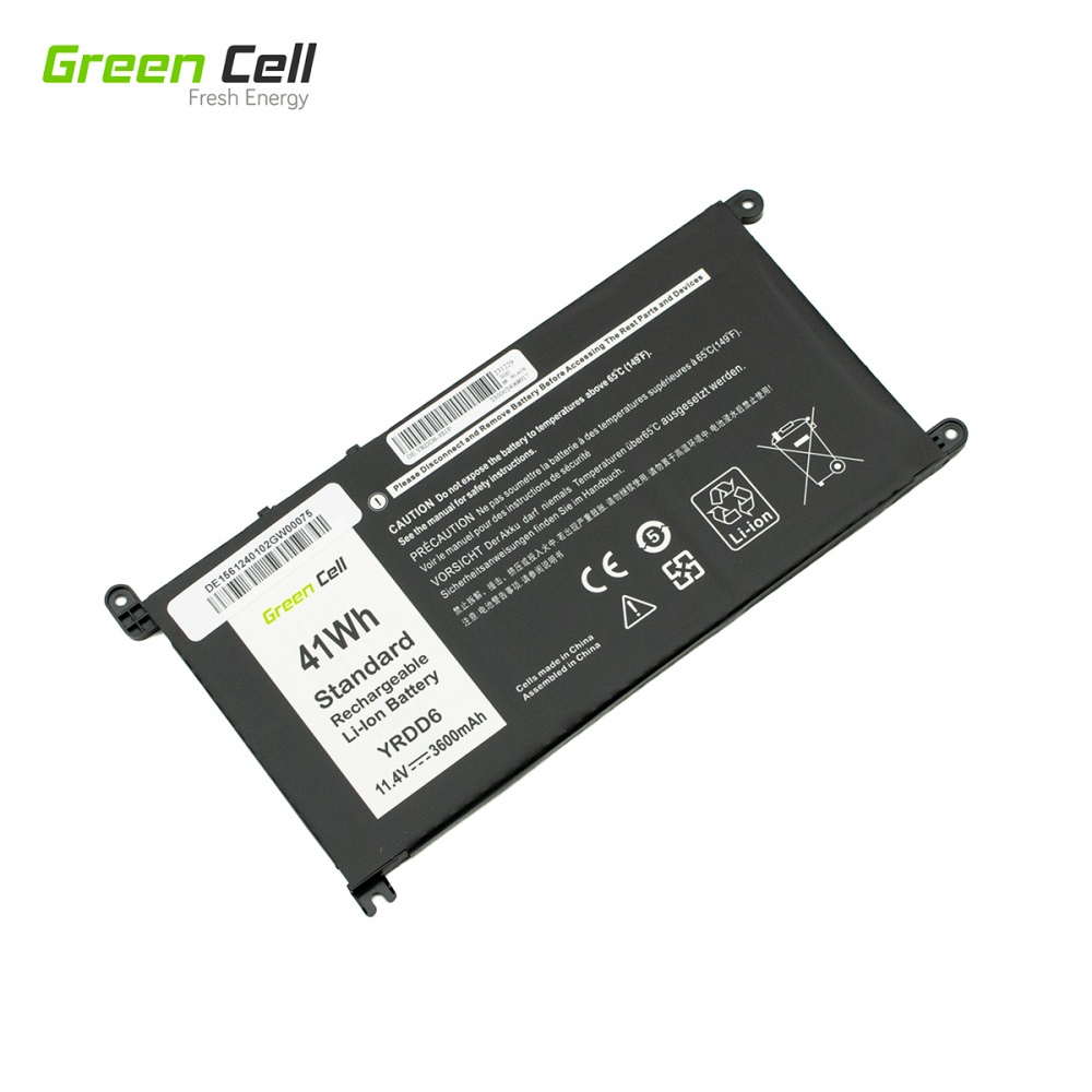 Батерия за лаптоп Green Cell Dell Inspiron 3581 3582 3584 3780 3781 5481 5485