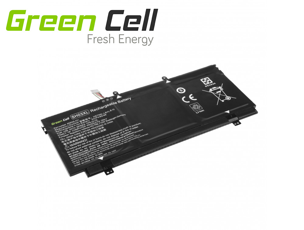 Батерия Green Cell за HP Spectre X360 13-AC 13-W