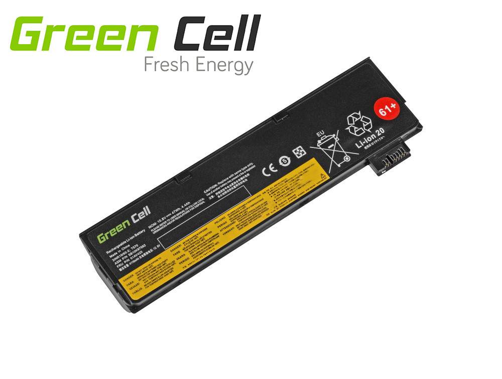 Батерия Green Cell за Lenovo ThinkPad A475 A485 T470 T480 T570 T580 P51s