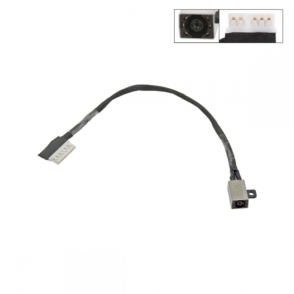 DC Power Jack PJ1053 Dell Inspiron 3480 3481 3581 3584 With Cable